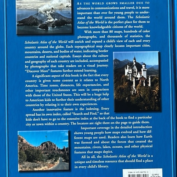 Scholastic Atlas of the World Book - Picture 2 of 6